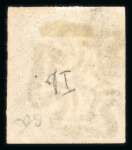 Stamp of Great Britain » 1840 1d Black and 1d Red plates 1a to 11 1840 1d black pl.1b group of 12 fine 4 margin examples on card, 8 with red, 4 with black MC.