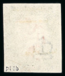 Stamp of Great Britain » 1840 1d Black and 1d Red plates 1a to 11 1840 1d black pl.1b an attractive group of 12 fine 4 margin examples on card.