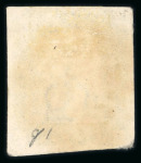 Stamp of Great Britain » 1840 1d Black and 1d Red plates 1a to 11 1840 1d black pl.1b range of 12 fine examples on card, each with 4 margins and red MC.