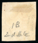 Stamp of Great Britain » 1840 1d Black and 1d Red plates 1a to 11 1840 1d black pl.1b group of 12 fine examples on card, each with 4 margins, an attractive range.