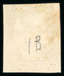 Stamp of Great Britain » 1840 1d Black and 1d Red plates 1a to 11 1840 1d black pl.1b range of 12 on card, each a fine 4 margin example.