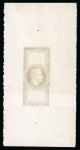 Stamp of France » Empire Lauré 1863-1870 1864, Napoléon lauré, épreuve sans valeur en noir sur