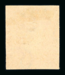 Stamp of India » 1854 Lithographs 1854 SG1 1/2a vermillion design with 9.5 arches printed but not issued for use,