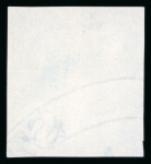 Stamp of India » 1854 Lithographs 1854 SG6 1/2a Blue Die II unused block of four