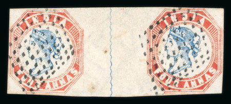 Stamp of India » 1854 Lithographs 1854 SG19 4a Second printing head Die II Frame Die