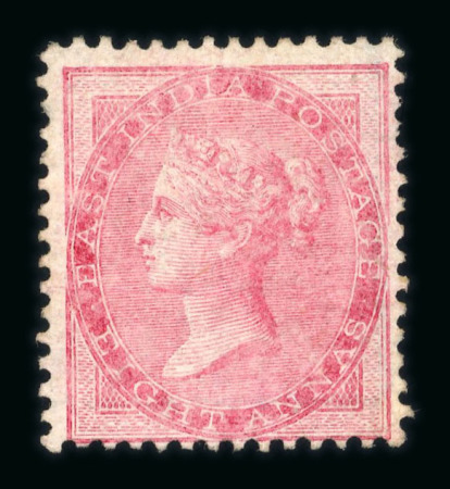 Stamp of India » 1855-1946 De La Rue and later Crown Colony Issues 1865-67 A partial set of Crown Colony unused issues.