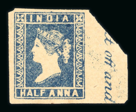 Stamp of India » 1854 Lithographs 1854 SG6 1/2a Blue Die II, SG13 1a deep red Die II and SG31 2a Green typograph