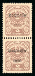 Stamp of Austria » Deutsch-Österreich 1921 Austria Österreich Hochwasser 2K ohne 1920