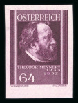 Stamp of Austria » 1st. Republic Austria Österreich 1937 Ärzte ungezähnter Satz