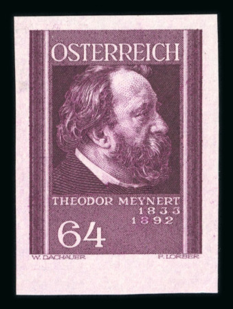 Stamp of Austria » 1st. Republic Austria Österreich 1937 Ärzte ungezähnter Satz