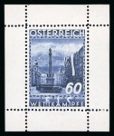 Stamp of Austria » 1st. Republic Austria Österreich 1936 FIS II in Probekleinbogen