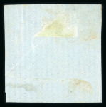 Stamp of Indian States » Bundi 1897-98 1r yellow on blue laid paper, unused