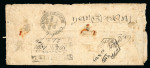 Stamp of Indian States » Jammu & Kashmir 1874-89, pair of covers sent registered. Ex Jaretsky