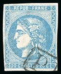 Stamp of France » Collections 1870, Émission de Bordeaux, restant de collection montée