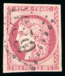 Stamp of France » Collections 1870, Émission de Bordeaux, restant de collection montée