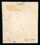 Stamp of France » Empire 1853-1862 1853, Napoléon non dentelé Y&T n°18, 1f carmin clair