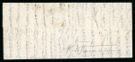 Stamp of France » Ballons Montés 1870, Lettre par Ballon Monté "Le Franklin" à  destination
