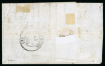 Stamp of France » Lettres Classiques 1853, Napoléon non dentelé Y&T n°18 1fr carmin sur