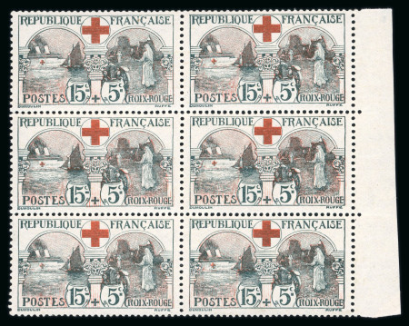 Stamp of France » Émissions à partir de 1900 1918-1937, intéressante sélection de timbres semi-modernes