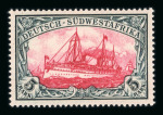 Stamp of South West Africa SWA German DSWA 1901 no wmk set mnh