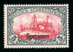 Stamp of South West Africa GSWA 1901 specimen set MNH
