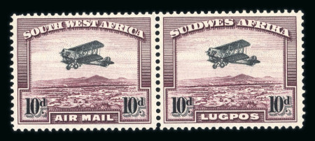 Stamp of South West Africa SWA 1937-54 Pictorials and 1931 Airs perf up mh set