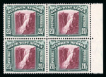 Stamp of South West Africa South West Africa 1931 Airs & Pictorial marginal imprint blocks 4 mnh,