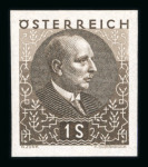 Stamp of Austria » 1st. Republic Austria Österreich 1930 Miklas ungezähnt
