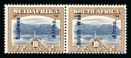 Stamp of South West Africa SWA 1926-27 Pictorials 2d to 10s mnh