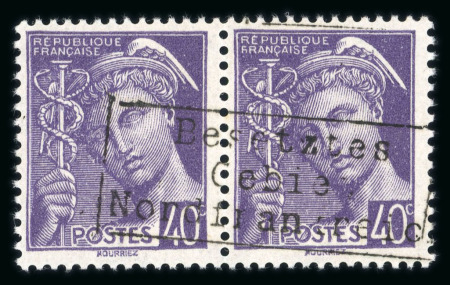 Stamp of France » Collections 1849-1957, dans un gros album Yvert et Tellier, belle