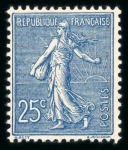 Stamp of France » Émissions à partir de 1900 1903, Semeuse lignée Y&T n°131 + 132, 20c brun-lilas