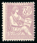 Stamp of France » Émissions à partir de 1900 1902,  Mouchon retouché Y&T n°128, 30c violet, neuf