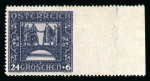 Stamp of Austria » 1st. Republic Austria Österreich 1926 Nibelungen 24g rechts ungezähnt