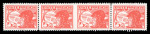 Stamp of Austria » 1st. Republic Austria Österreich 1925-30 Pilotenkopf 5g waagr. Paar UNGEZÄHNTE MITTE