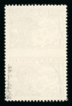 Stamp of Austria » 1st. Republic Austria Österreich 1925-30 Pilotenkopf 15g senkrechtes Paar Mitte UNGEZÄHNT