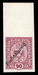 Stamp of Austria » Deutsch-Österreich Austria Österreich 1918-19 Wappenserie kpl. Satz aller bekannten UNGEZÄHNTEN Werte