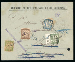 Stamp of France » Collections 1773-1940, Alsace-Lorraine - Exceptionnelle collection