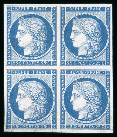 Stamp of France » Collections 1850-1889, sélection exceptionnelle de classiques neufs