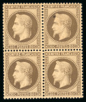 Stamp of France » Collections 1850-1889, sélection exceptionnelle de classiques neufs
