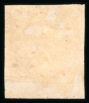 Stamp of France » Empire 1853-1862 1853, Napoléon non dentelé Y&T n°18, 1fr carmin oblitéré