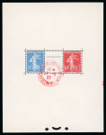 Stamp of France » Blocs et Feuillets 1927, Bloc feuillet n°2 Exposition philatélique de