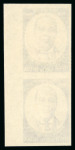 Stamp of India » Dominion 1973 Romesh Chunder Dutt group of four colour trials in vertical imperf. pairs