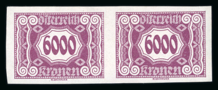 Stamp of Austria » Postage Dues Austria Österreich Portomarken 1. Republik 1922