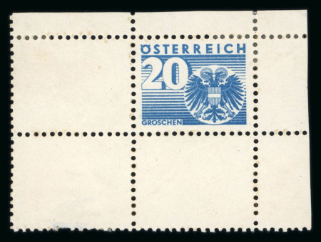Stamp of Austria » Postage Dues Austria Österreich Portomarken 1. Republik 1935 Einzelabzüge Essay