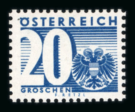 Stamp of Austria » Postage Dues Austria Österreich Portomarken 1.Republik