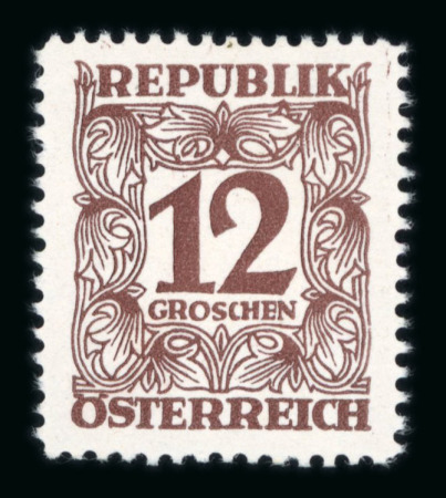 Stamp of Austria » Postage Dues Austria Österreich Portomarken 2. Republik Essays