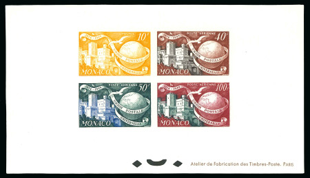 Stamp of Colonies françaises » Monaco 1949-1950, Union Postale  Universelle, Y&T n°332/333
