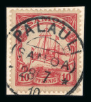 Stamp of Samoa Samoa German PO used stamps and covers