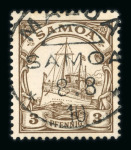 Stamp of Samoa Samoa German PO used stamps and covers