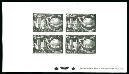 Stamp of Colonies françaises » Monaco 1949-1950, Union Postale  Universelle, Y&T n°332/333